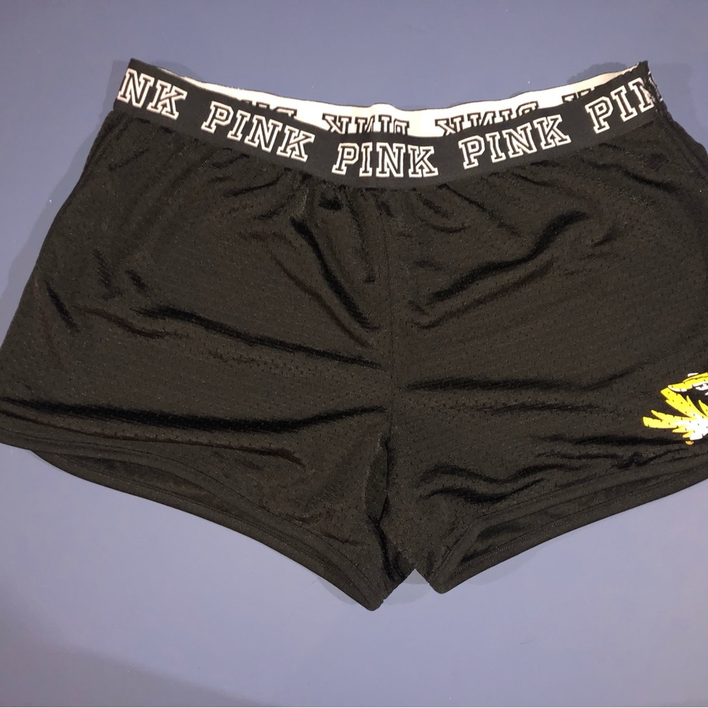 PINK by VS Mizzou lightweight gym shorts